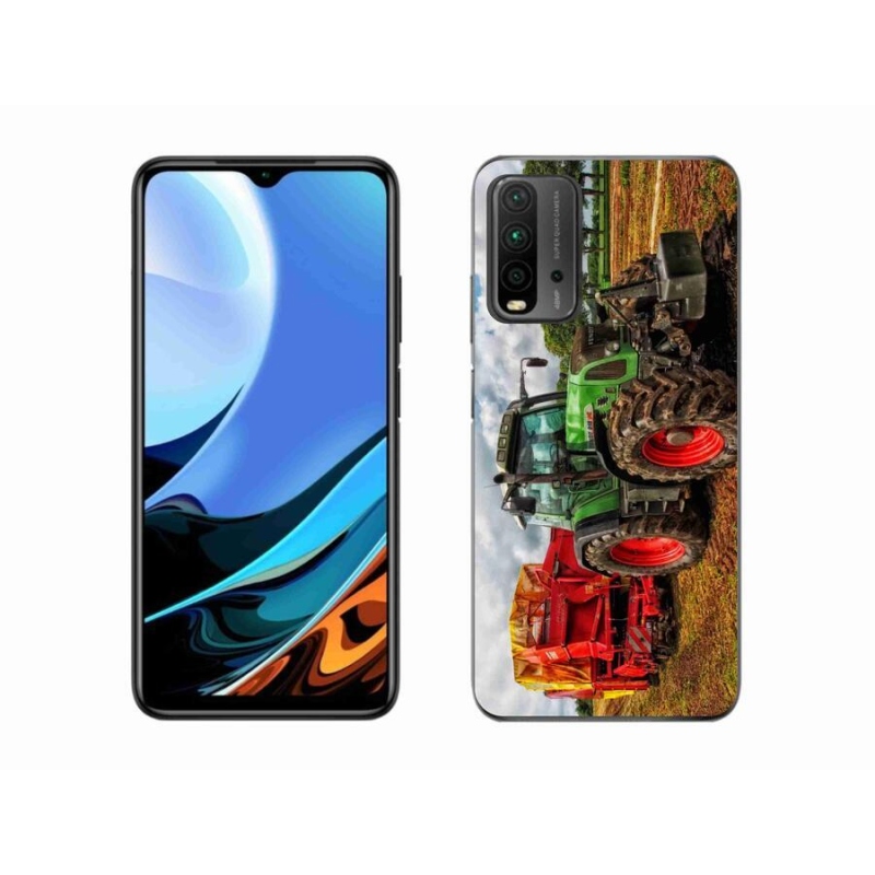 Gelový kryt mmCase na mobil Xiaomi Redmi 9T - traktor 4