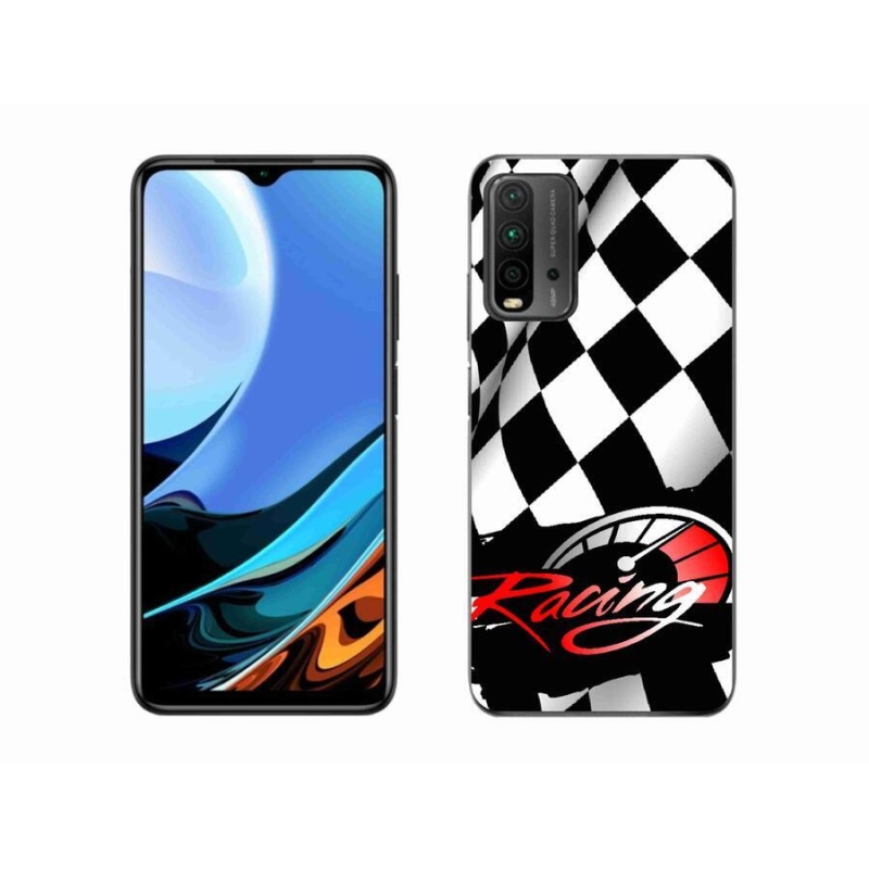 Gelový kryt mmCase na mobil Xiaomi Redmi 9T - závodění