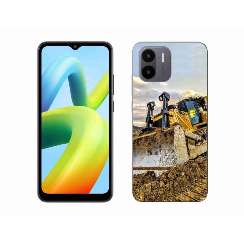 Gelový kryt mmCase na mobil Xiaomi Redmi A1/Redmi A2 - bagr