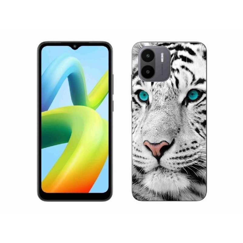 Gelový kryt mmCase na mobil Xiaomi Redmi A1/Redmi A2 - bílý tygr