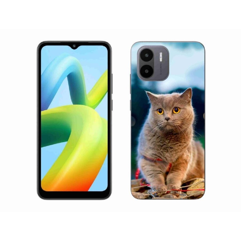 Gelový kryt mmCase na mobil Xiaomi Redmi A1/Redmi A2 - britská modrá 2