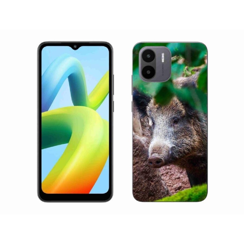 Gelový kryt mmCase na mobil Xiaomi Redmi A1/Redmi A2 - divoké prase