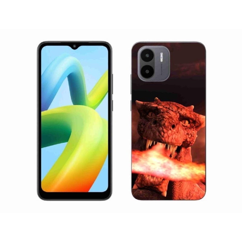 Gelový kryt mmCase na mobil Xiaomi Redmi A1/Redmi A2 - drak