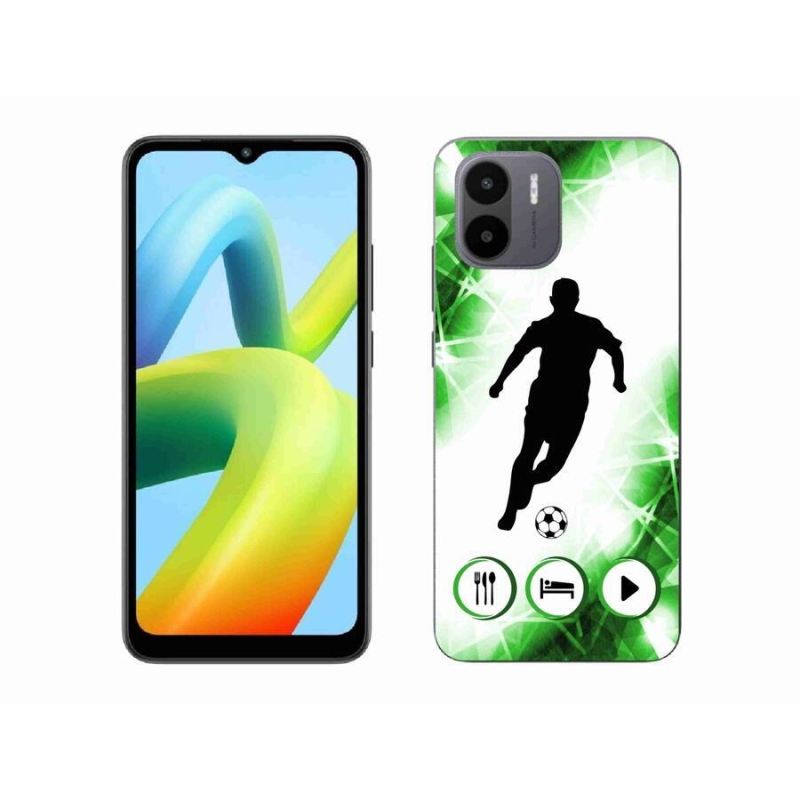 Gelový kryt mmCase na mobil Xiaomi Redmi A1/Redmi A2 - fotbalista
