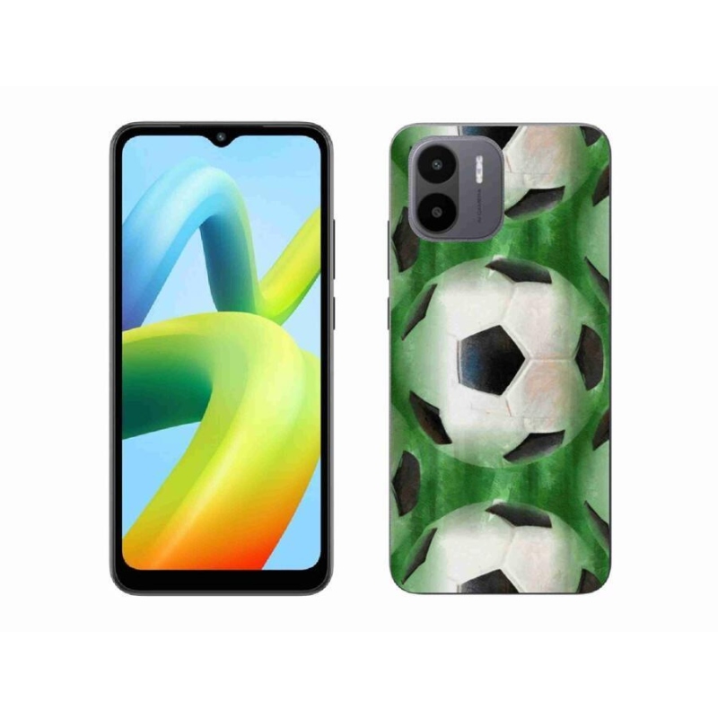 Gelový kryt mmCase na mobil Xiaomi Redmi A1/Redmi A2 - fotbalový míč