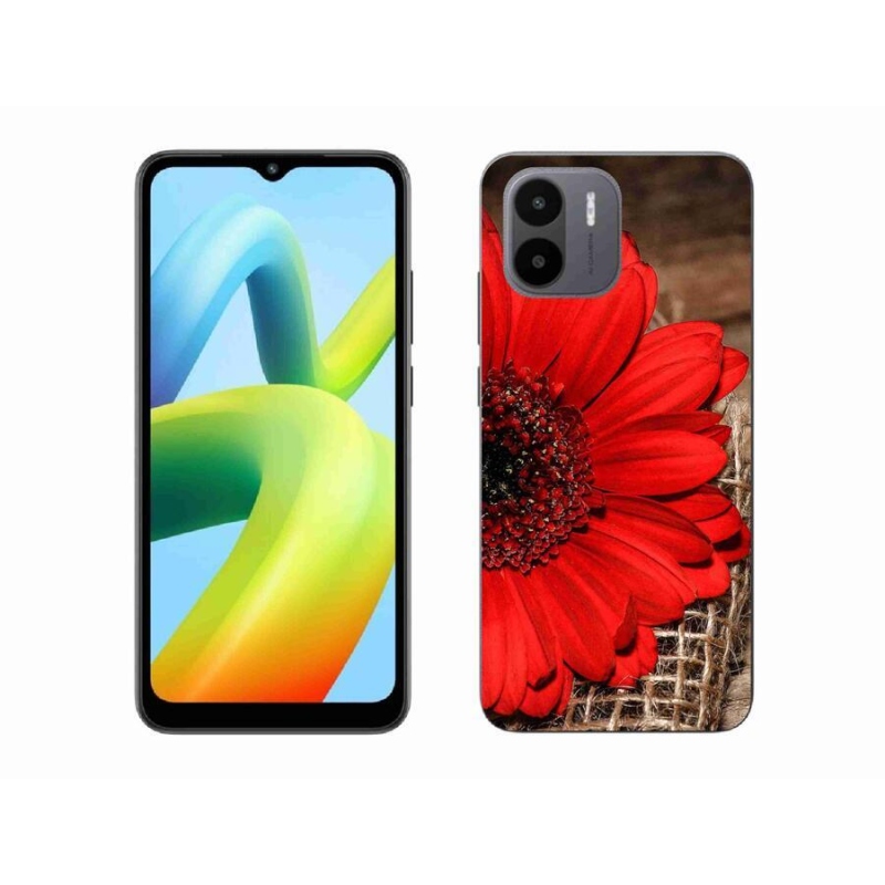 Gelový kryt mmCase na mobil Xiaomi Redmi A1/Redmi A2 - gerbera