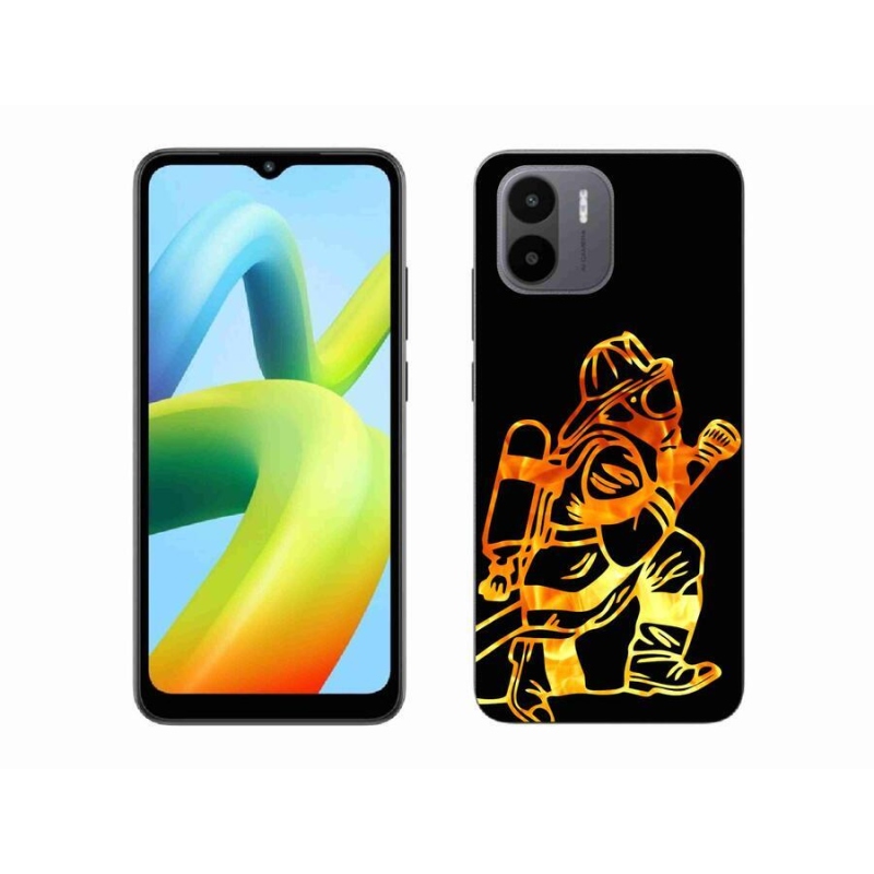 Gelový kryt mmCase na mobil Xiaomi Redmi A1/Redmi A2 - hasič 1