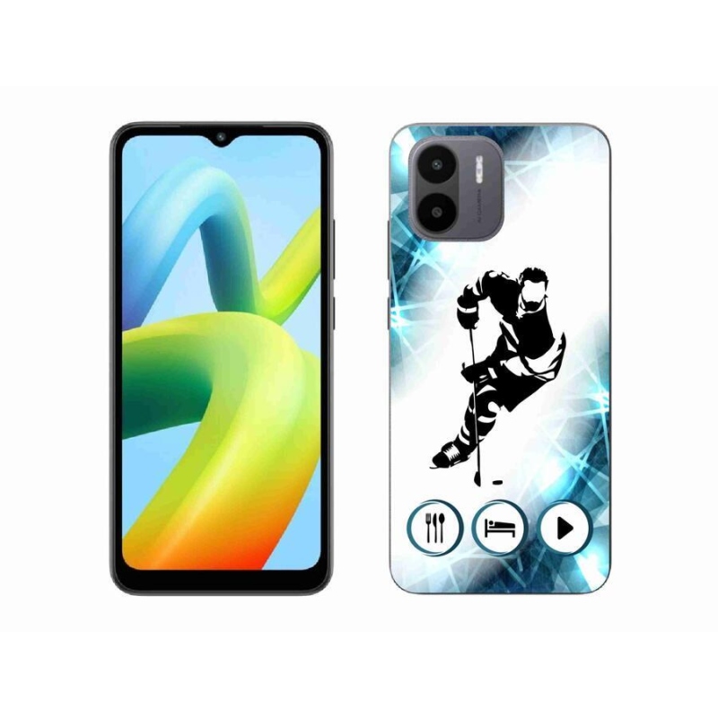 Gelový kryt mmCase na mobil Xiaomi Redmi A1/Redmi A2 - hokej 1