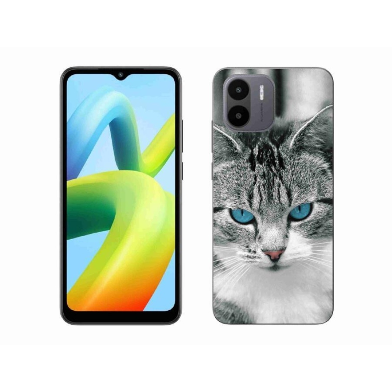 Gelový kryt mmCase na mobil Xiaomi Redmi A1/Redmi A2 - kočičí pohled 1