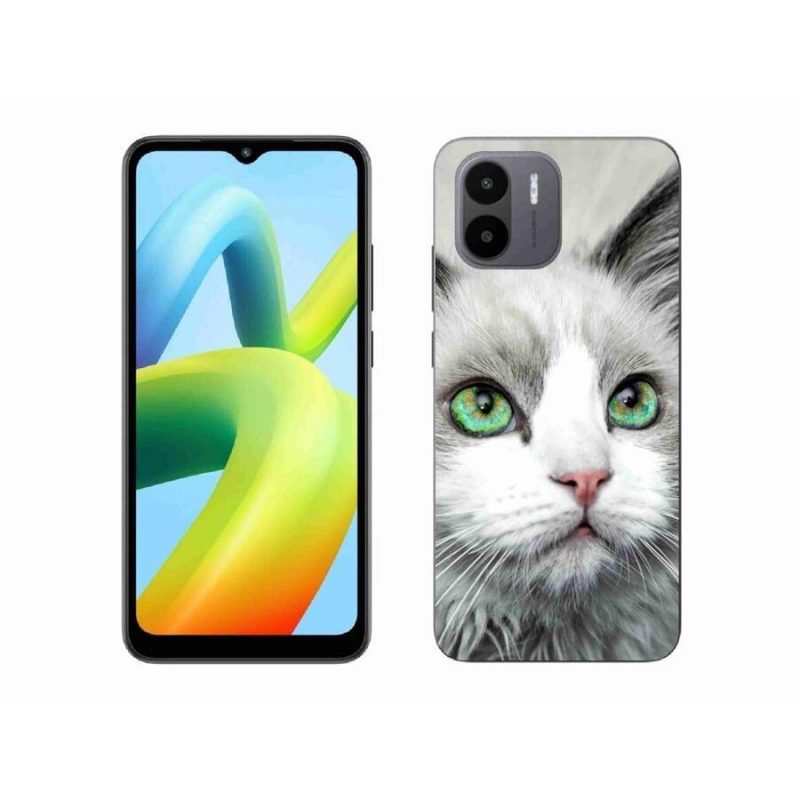 Gelový kryt mmCase na mobil Xiaomi Redmi A1/Redmi A2 - kočičí pohled