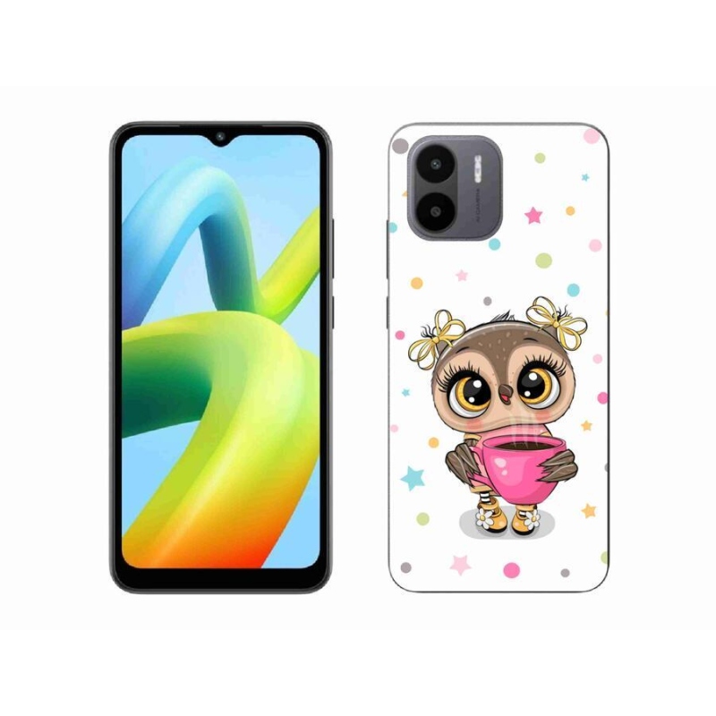 Gelový kryt mmCase na mobil Xiaomi Redmi A1/Redmi A2 - kreslená sovička