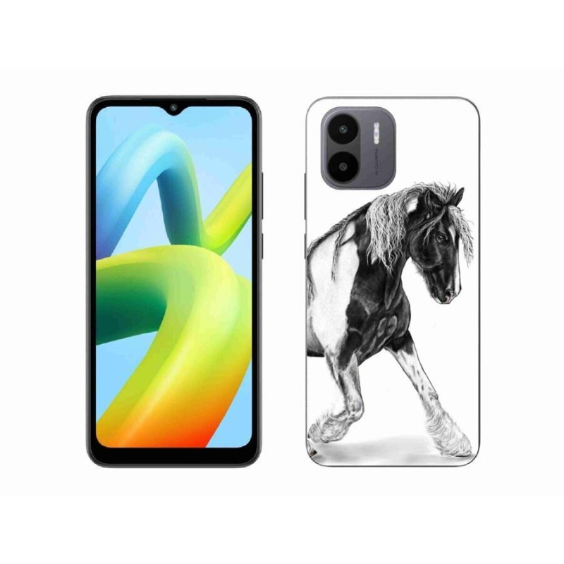 Gelový kryt mmCase na mobil Xiaomi Redmi A1/Redmi A2 - kůň