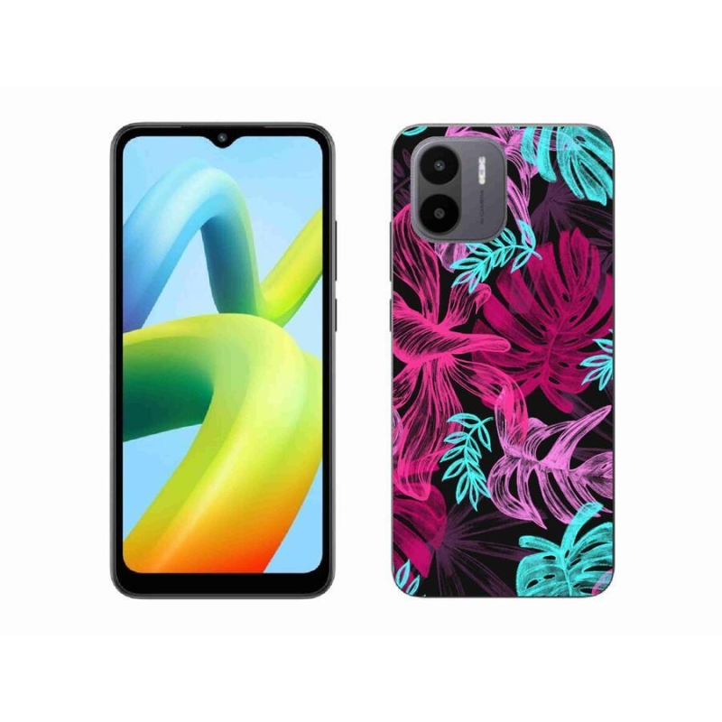 Gelový kryt mmCase na mobil Xiaomi Redmi A1/Redmi A2 - květiny 1
