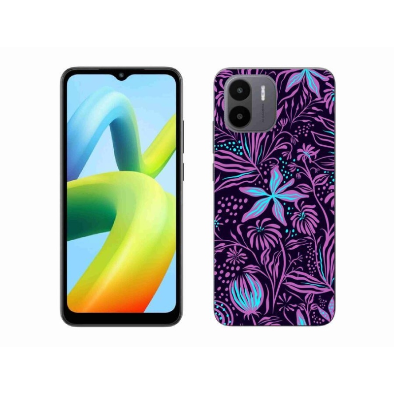 Gelový kryt mmCase na mobil Xiaomi Redmi A1/Redmi A2 - květiny 2