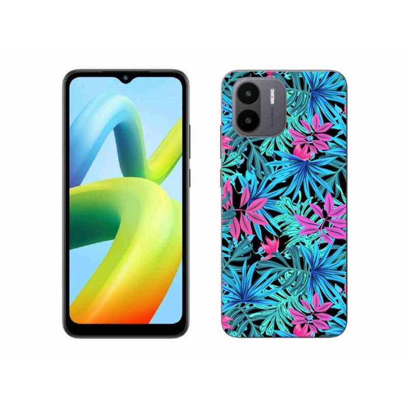 Gelový kryt mmCase na mobil Xiaomi Redmi A1/Redmi A2 - květiny 3