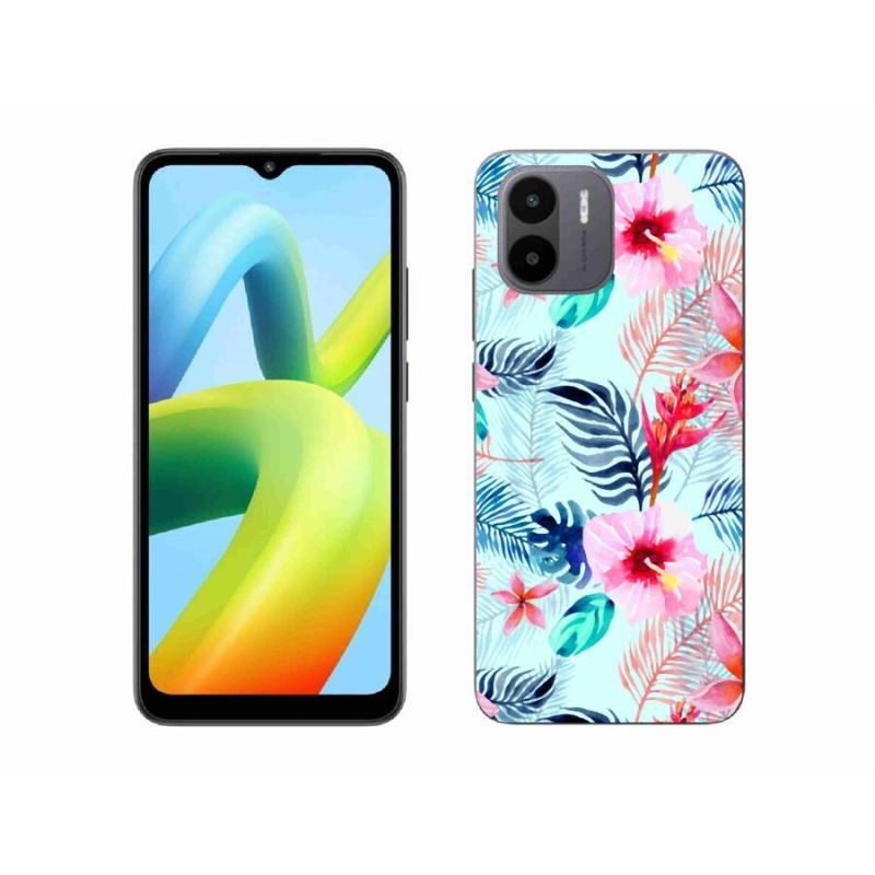Gelový kryt mmCase na mobil Xiaomi Redmi A1/Redmi A2 - květiny