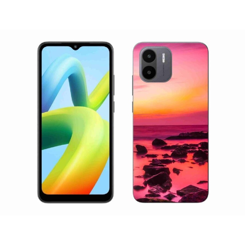 Gelový kryt mmCase na mobil Xiaomi Redmi A1/Redmi A2 - moře a záře