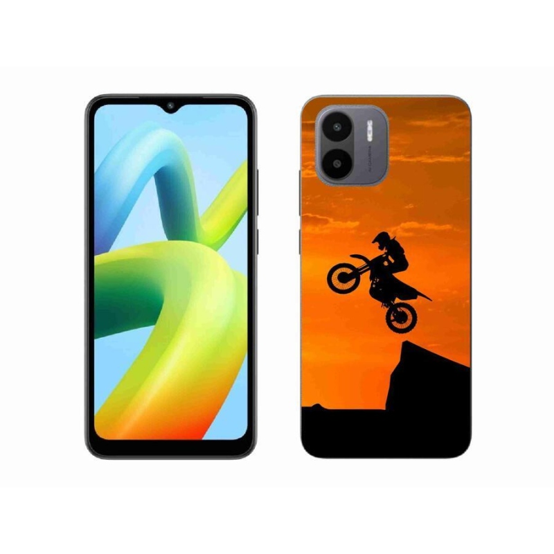 Gelový kryt mmCase na mobil Xiaomi Redmi A1/Redmi A2 - motocross