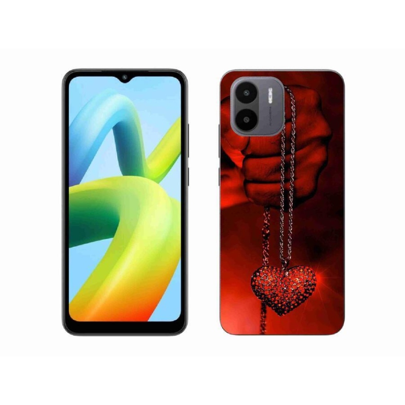 Gelový kryt mmCase na mobil Xiaomi Redmi A1/Redmi A2 - náhrdelník