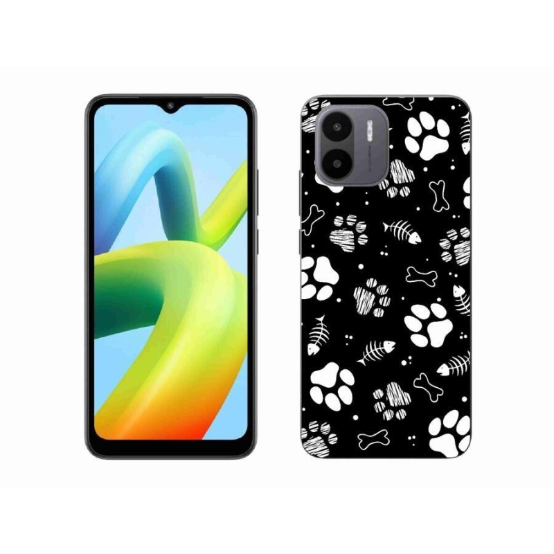 Gelový kryt mmCase na mobil Xiaomi Redmi A1/Redmi A2 - psí tlapky
