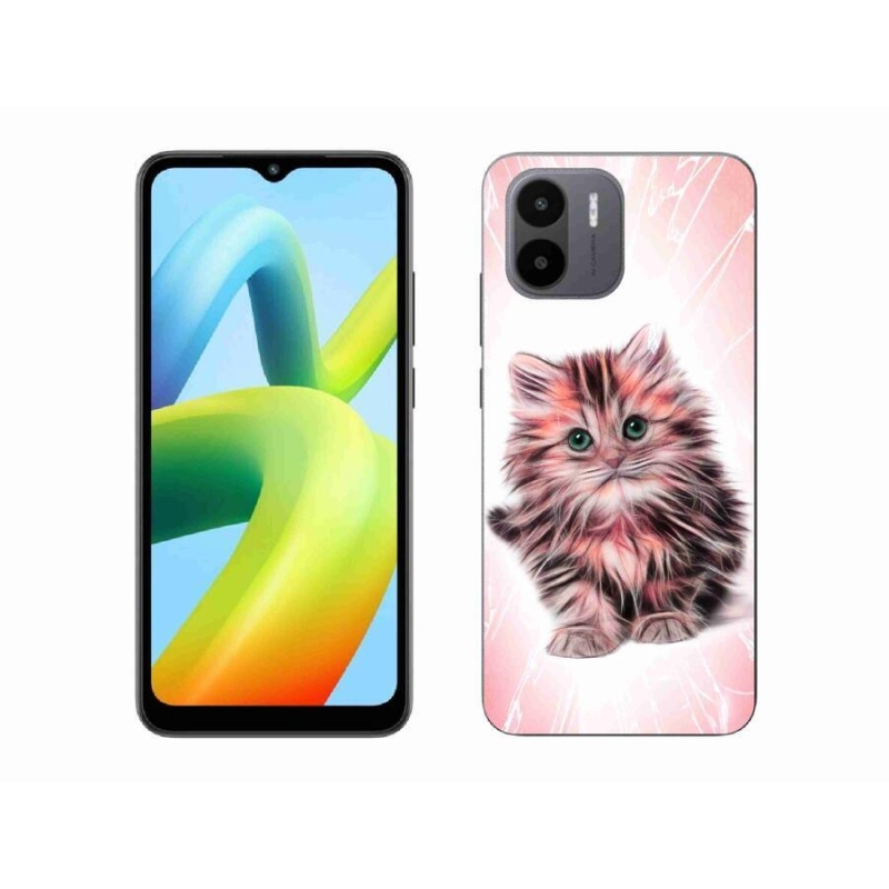 Gelový kryt mmCase na mobil Xiaomi Redmi A1/Redmi A2 - roztomilé kotě