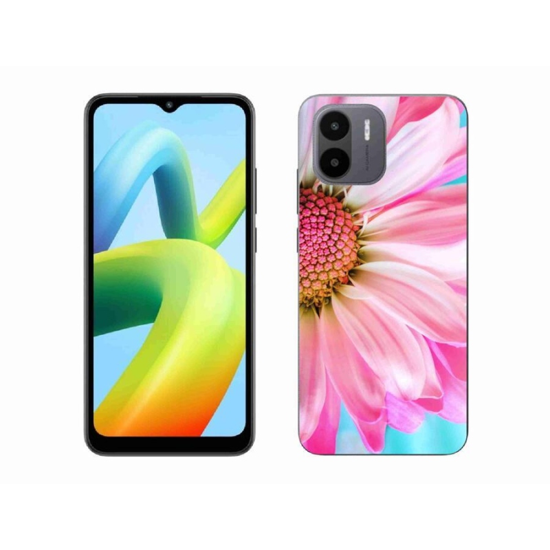 Gelový kryt mmCase na mobil Xiaomi Redmi A1/Redmi A2 - růžová květina