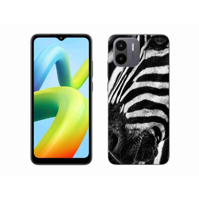 Gelový kryt mmCase na mobil Xiaomi Redmi A1/Redmi A2 - zebra