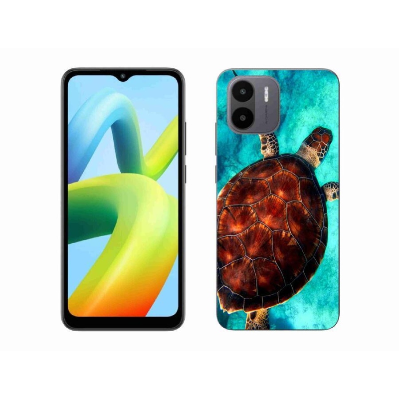 Gelový kryt mmCase na mobil Xiaomi Redmi A1/Redmi A2 - želva