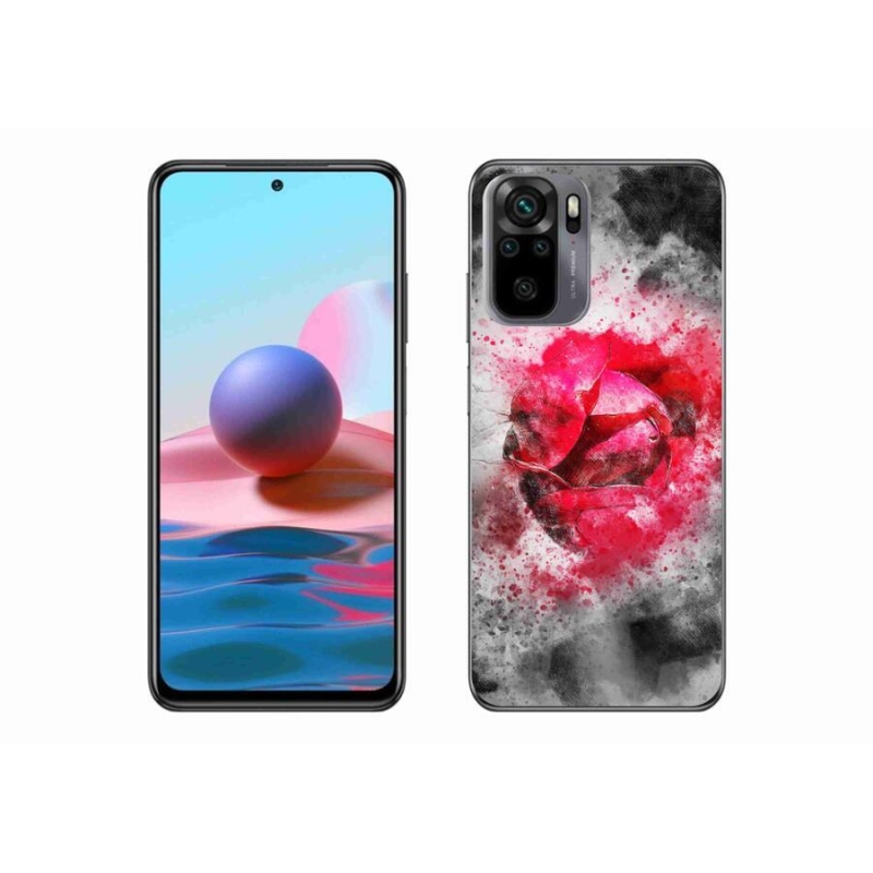 Gelový kryt mmCase na mobil Xiaomi Redmi Note 10 4G - abstrakt 9