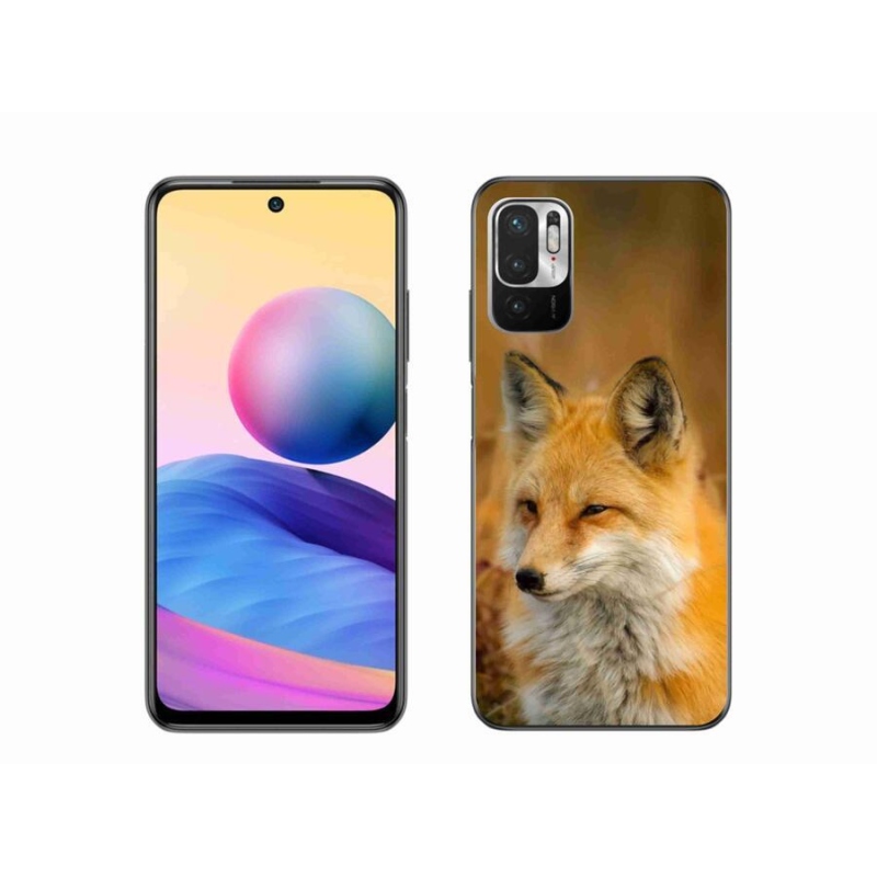 Gelový kryt mmCase na mobil Xiaomi Redmi Note 10 5G - liška