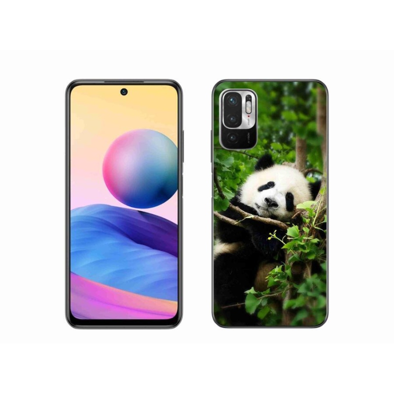 Gelový kryt mmCase na mobil Xiaomi Redmi Note 10 5G - panda