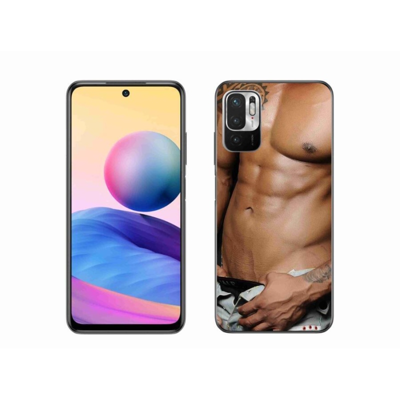 Gelový kryt mmCase na mobil Xiaomi Redmi Note 10 5G - sexy muž