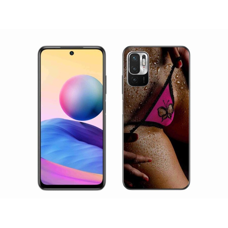 Gelový kryt mmCase na mobil Xiaomi Redmi Note 10 5G - sexy žena