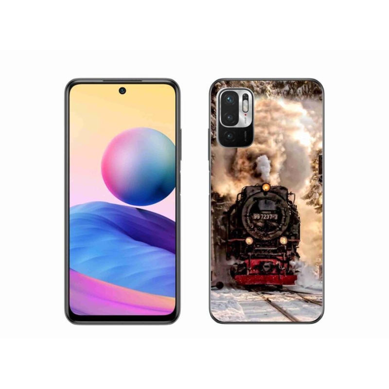 Gelový kryt mmCase na mobil Xiaomi Redmi Note 10 5G - vlak