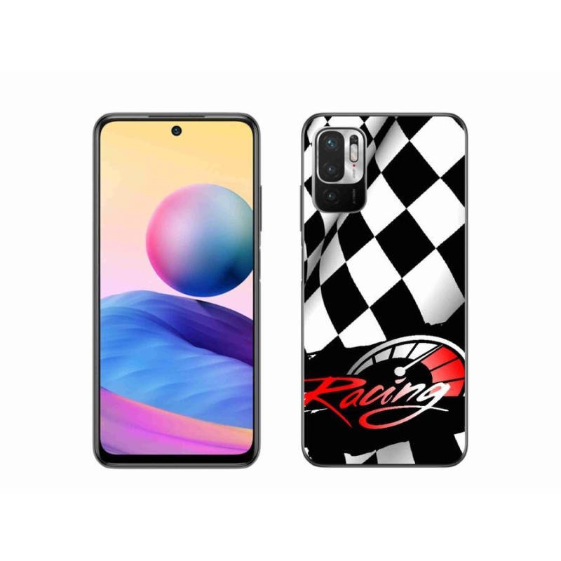Gelový kryt mmCase na mobil Xiaomi Redmi Note 10 5G - závodění