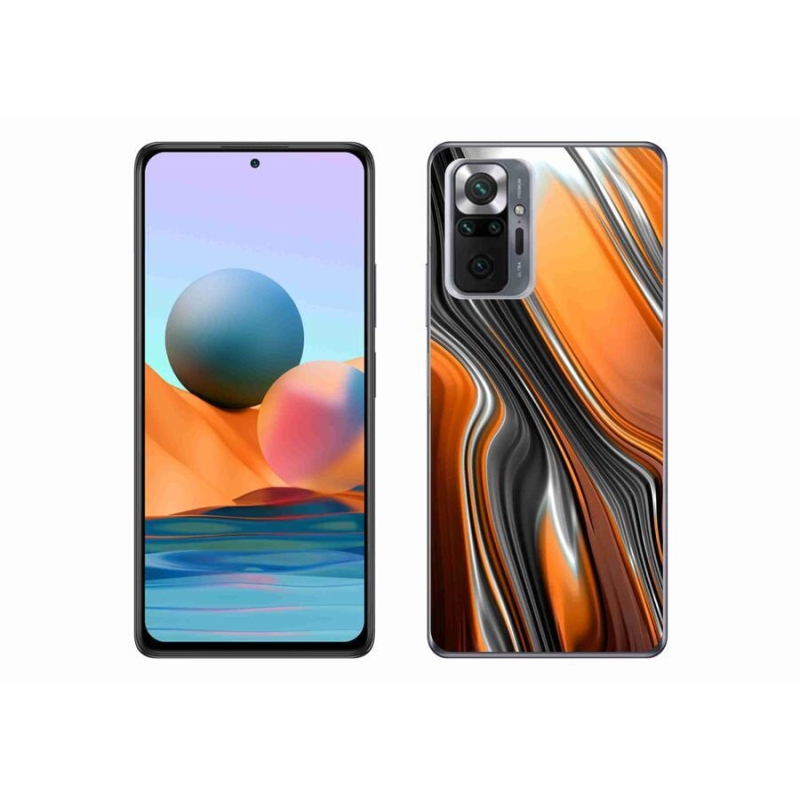 Gelový kryt mmCase na mobil Xiaomi Redmi Note 10 Pro - abstrakt 3