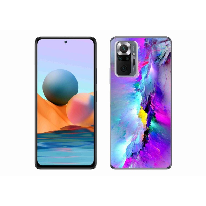 Gelový kryt mmCase na mobil Xiaomi Redmi Note 10 Pro - abstrakt