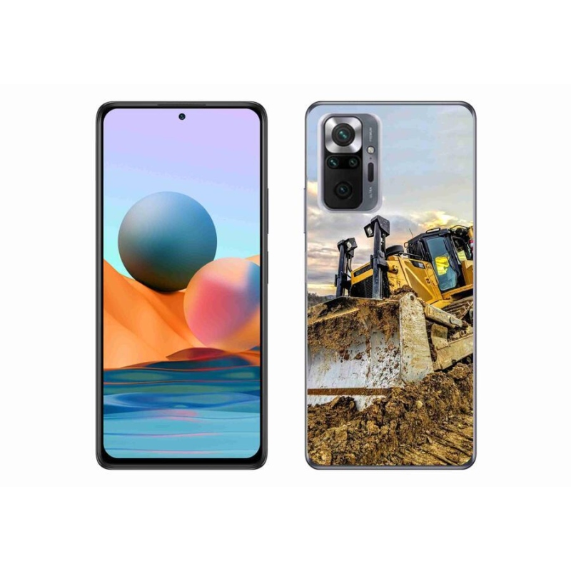 Gelový kryt mmCase na mobil Xiaomi Redmi Note 10 Pro - bagr