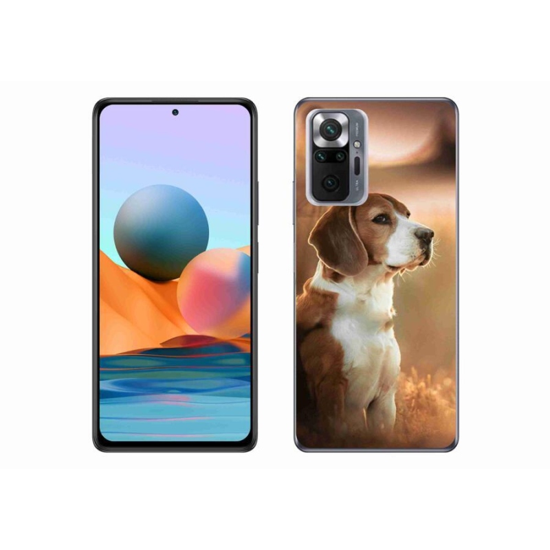 Gelový kryt mmCase na mobil Xiaomi Redmi Note 10 Pro - bígl