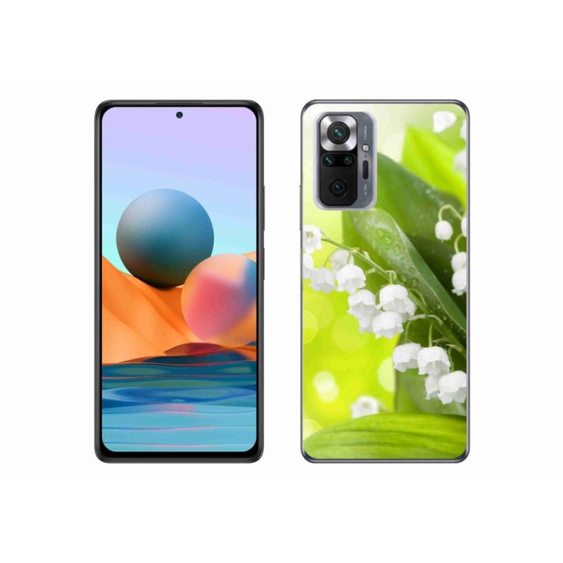 Gelový kryt mmCase na mobil Xiaomi Redmi Note 10 Pro - konvalinka