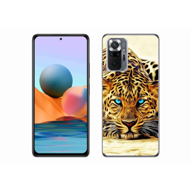 Gelový kryt mmCase na mobil Xiaomi Redmi Note 10 Pro - kreslený tygr