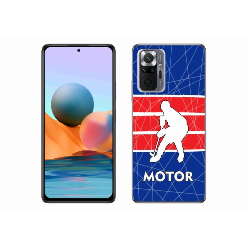 Gelový kryt mmCase na mobil Xiaomi Redmi Note 10 Pro - Motor