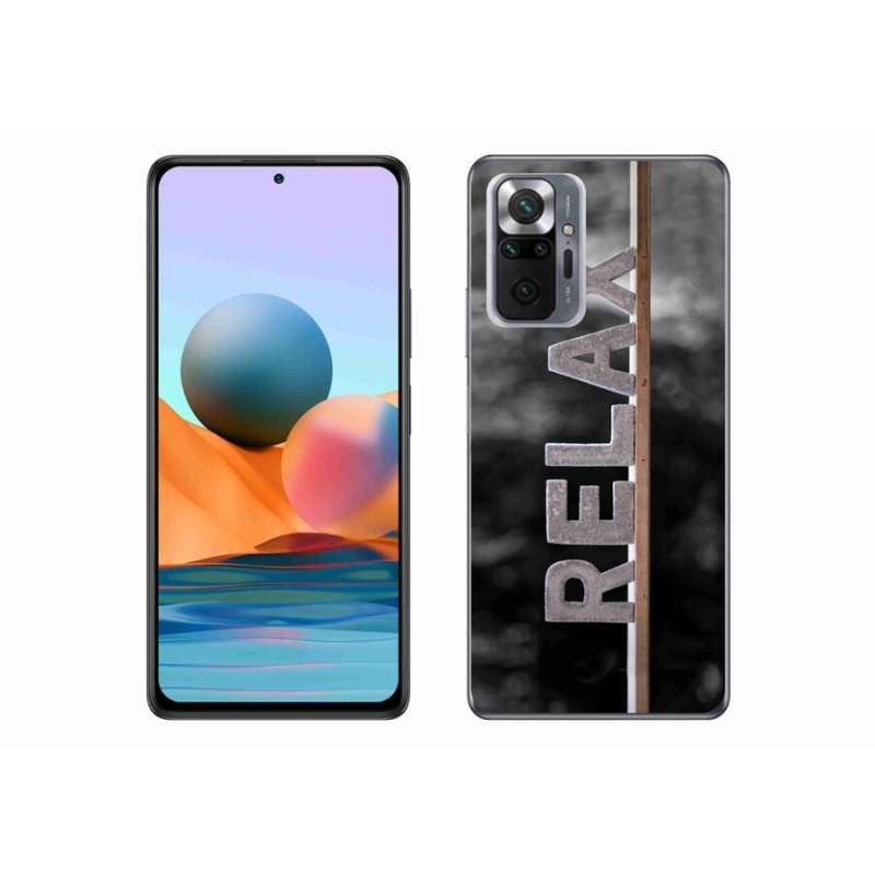 Gelový kryt mmCase na mobil Xiaomi Redmi Note 10 Pro - relax 1