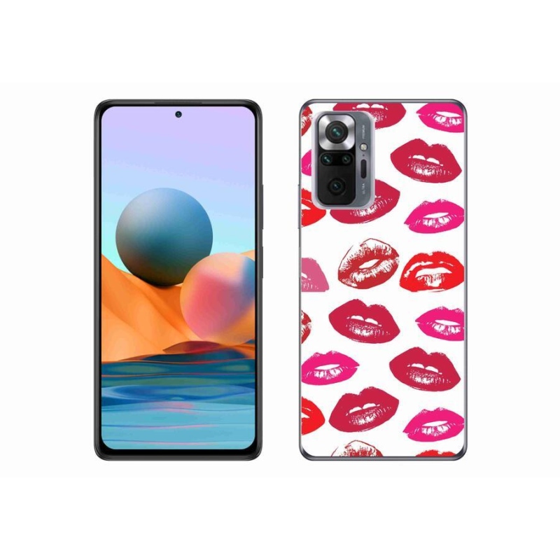 Gelový kryt mmCase na mobil Xiaomi Redmi Note 10 Pro - rty