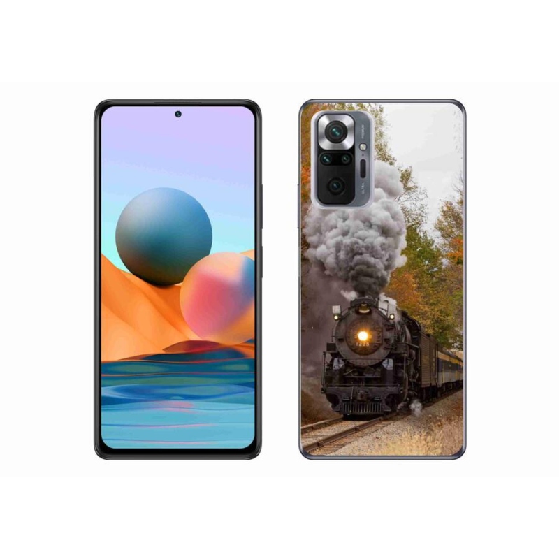 Gelový kryt mmCase na mobil Xiaomi Redmi Note 10 Pro - vlak 1