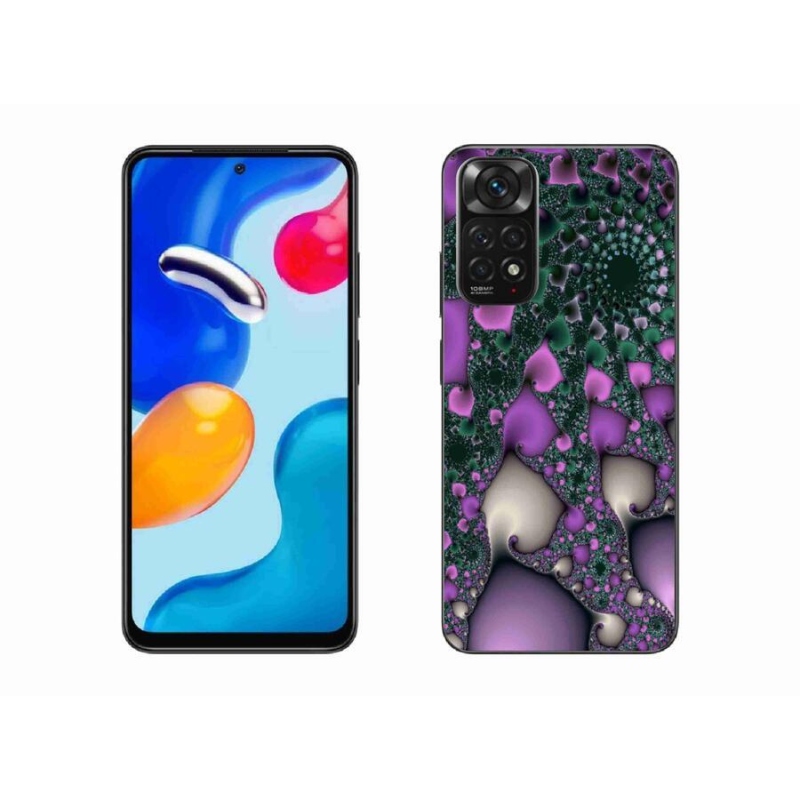 Gelový kryt mmCase na mobil Xiaomi Redmi Note 11 4G - abstrakt 7