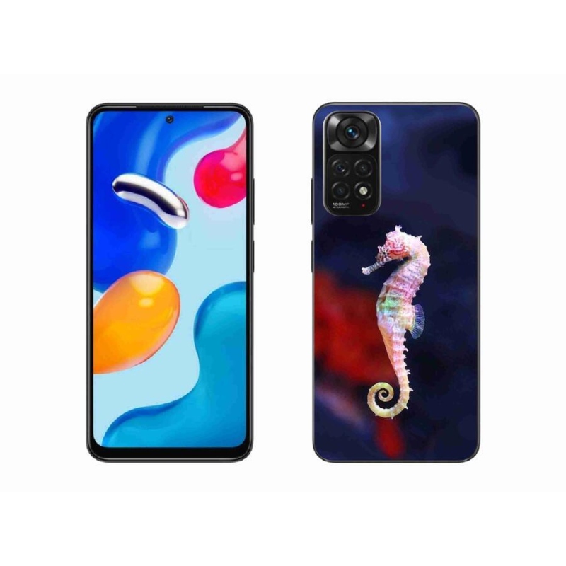 Gelový kryt mmCase na mobil Xiaomi Redmi Note 11 4G - mořský koník