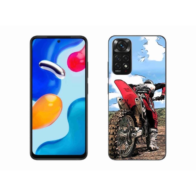 Gelový kryt mmCase na mobil Xiaomi Redmi Note 11 4G - moto