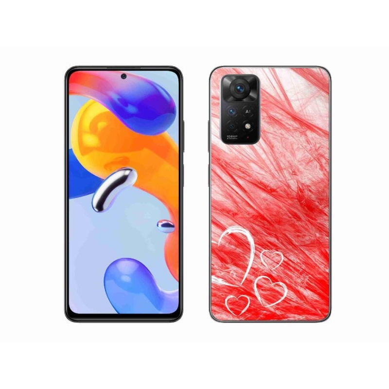 Gelový kryt mmCase na mobil Xiaomi Redmi Note 11 Pro 4G/5G - heart