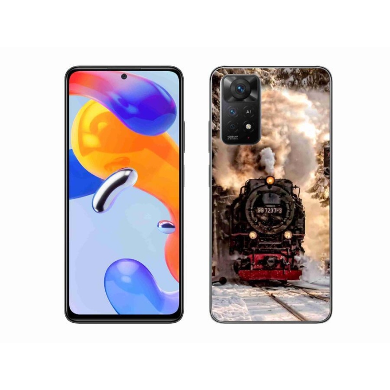 Gelový kryt mmCase na mobil Xiaomi Redmi Note 11 Pro 4G/5G - vlak